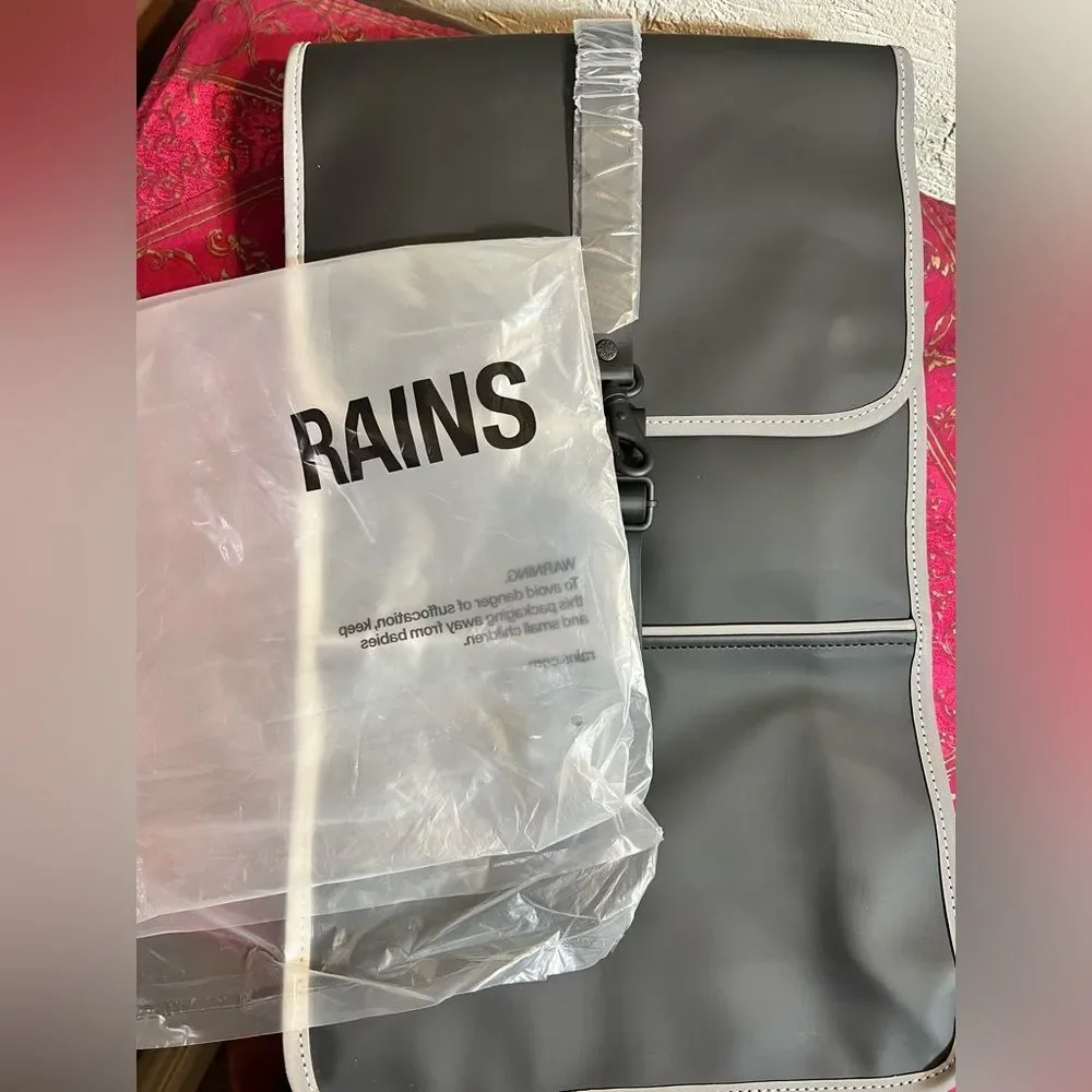 RAINS NWT Backpack Reflective: exclusive-if you know you know. Amazing backpack